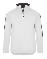 Badger Sport Men's Sideline Fleece 1/4 Zip Pullover Badger