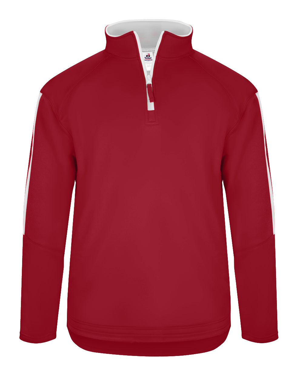 Badger Sport Men's Sideline Fleece 1/4 Zip Pullover Badger