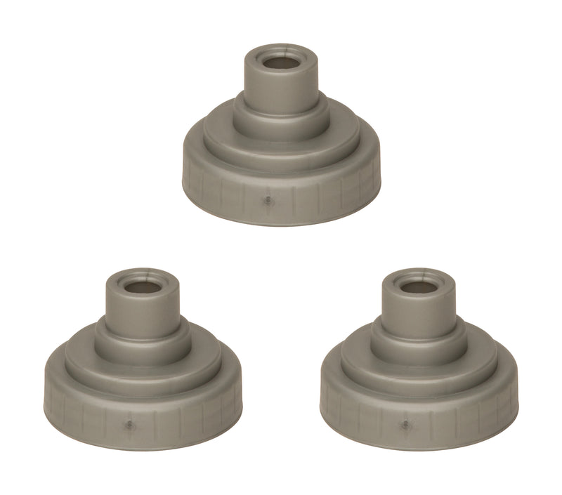 Nathan Sports Race Caps 3-Pack Silver