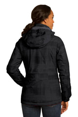 Port Authority Ladies Brushstroke Print Insulated Jacket. L320