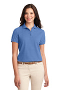 Port Authority Women's Silk Touch Polo.  L500 1 of 4