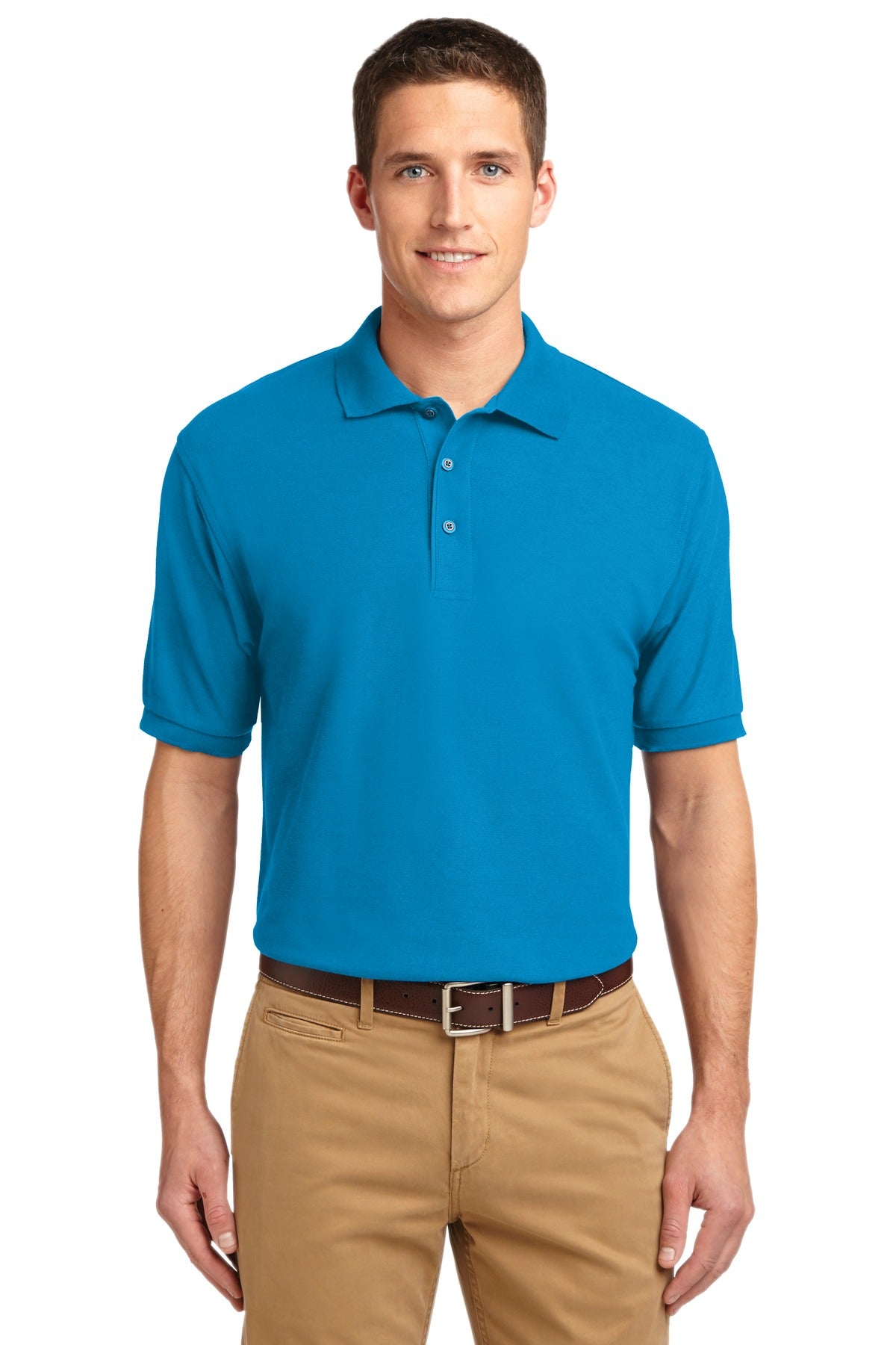 Port Authority Men's Silk Touch Polo.  K500 2 of 4