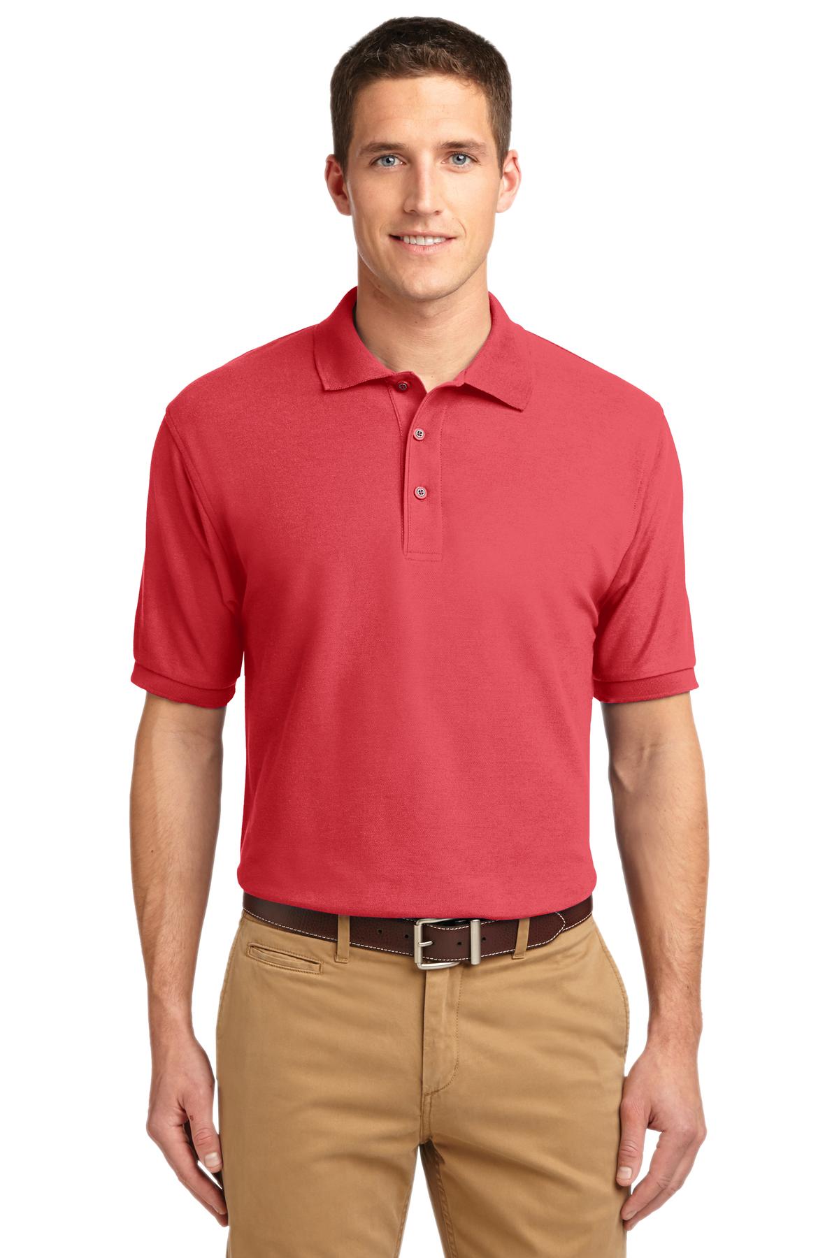 Port Authority Men's Silk Touch Polo.  K500 3 of 4