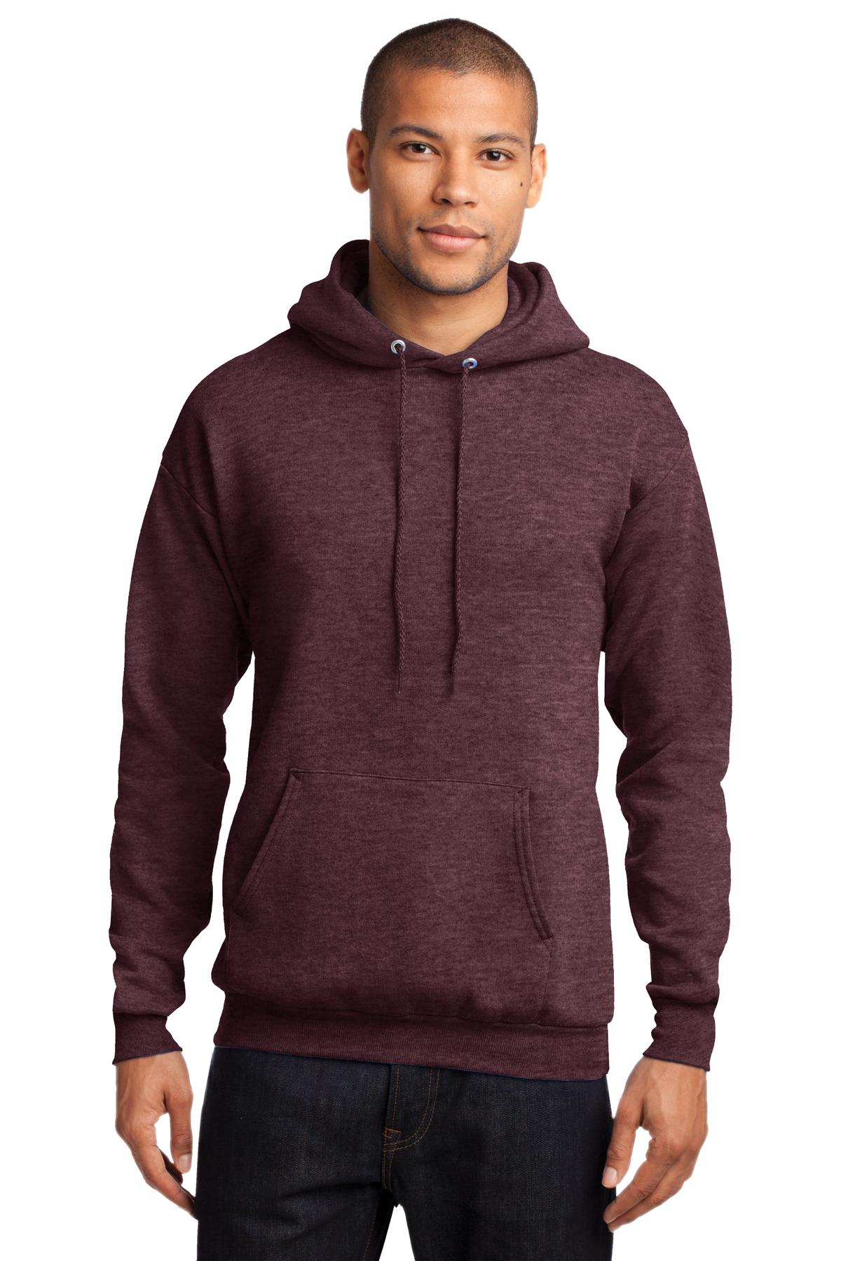 Port & Company Men's Core Fleece Pullover Hooded Sweatshirt. PC78H 2 of 4 Port & Company
