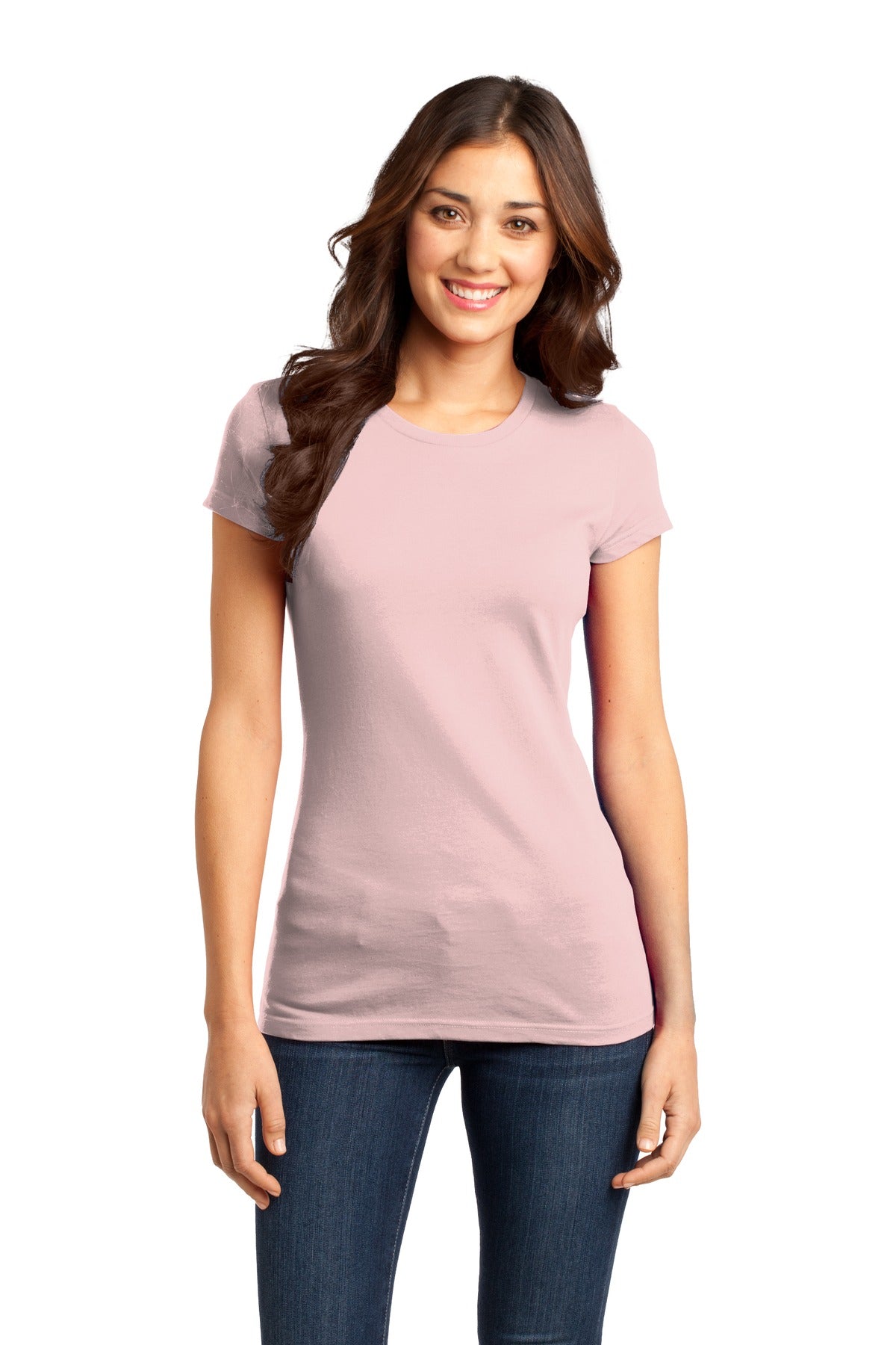 District Women's Fitted Very Important Tee. DT6001 1 of 3 District