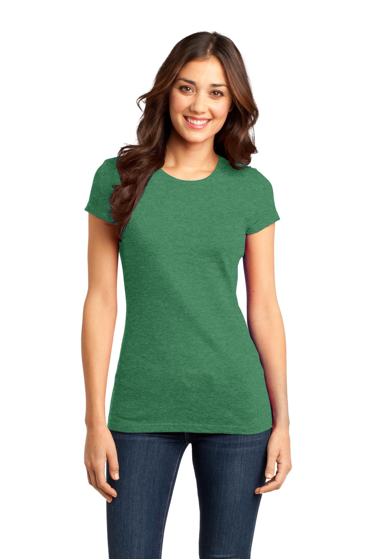 District Women's Fitted Very Important Tee. DT6001 1 of 3 District