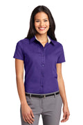 Port Authority Women's Short Sleeve Easy Care Shirt.  L508 1 of 3