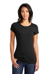 District Women's Fitted Very Important Tee. DT6001 1 of 3 District