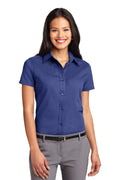 Port Authority Women's Short Sleeve Easy Care Shirt.  L508 1 of 3