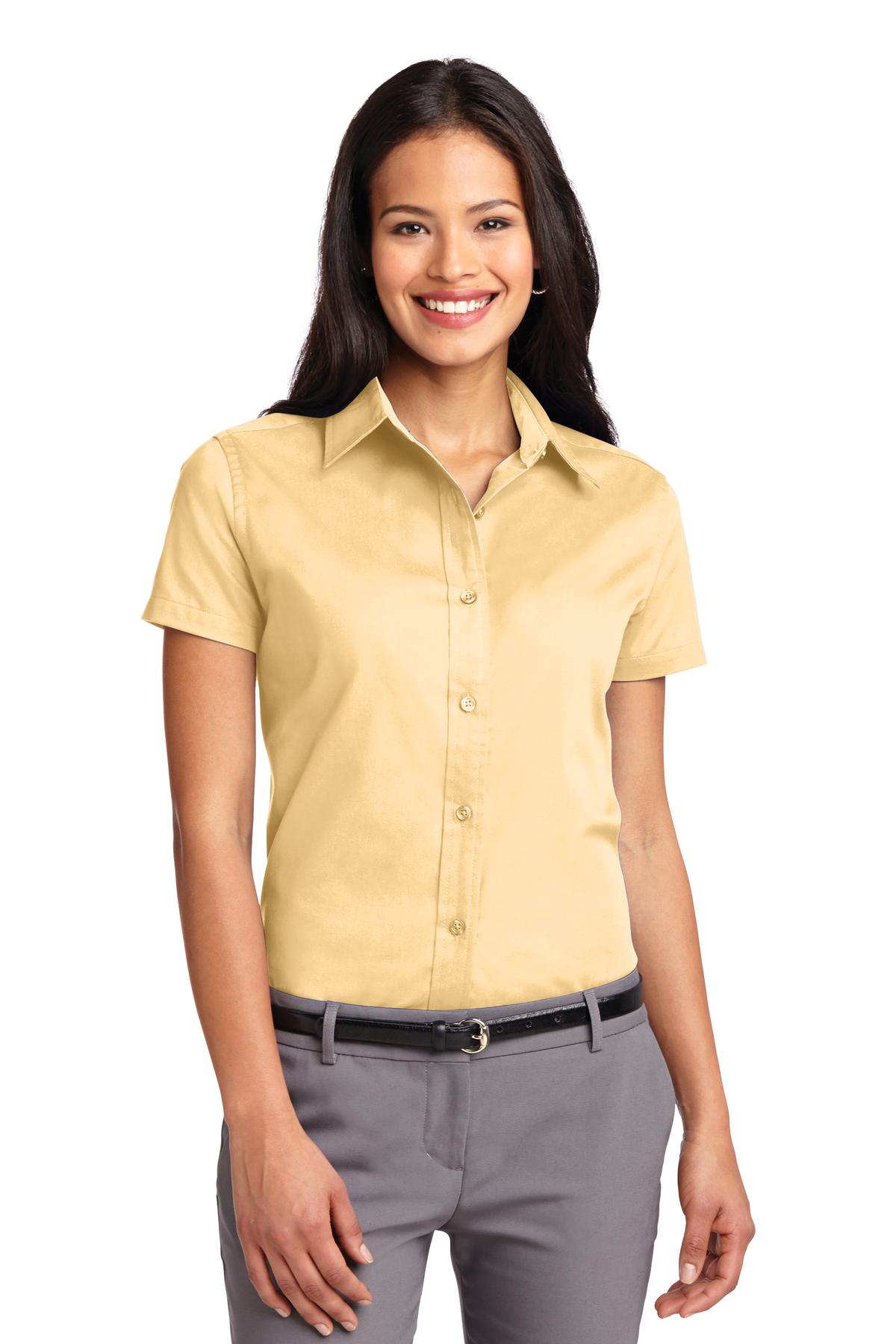 Port Authority Ladies Short Sleeve Easy Care  Shirt.  L508 3 of 3