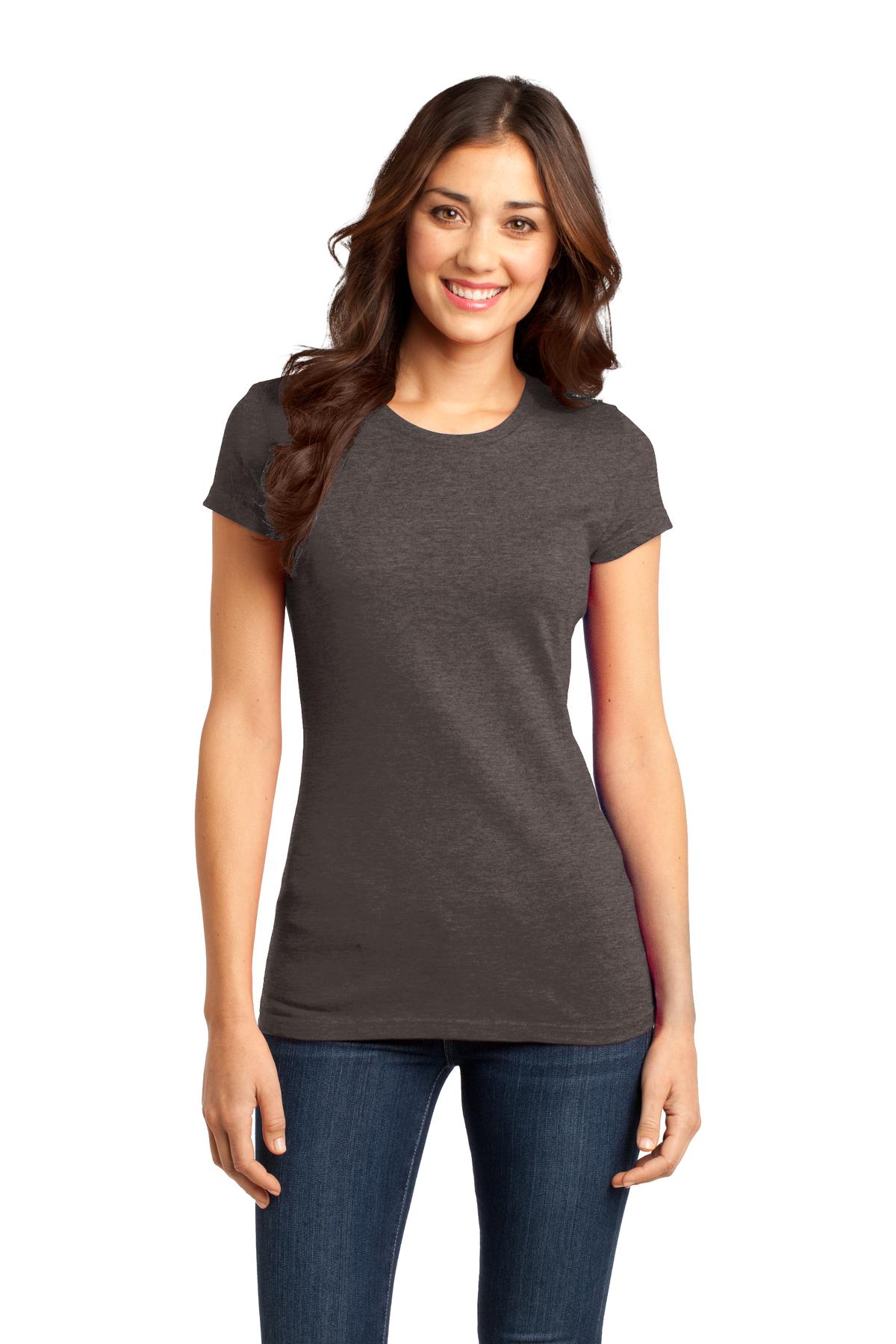 District Women's Fitted Very Important Tee. DT6001 District
