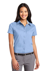 Port Authority Ladies Short Sleeve Easy Care  Shirt.  L508 3 of 3