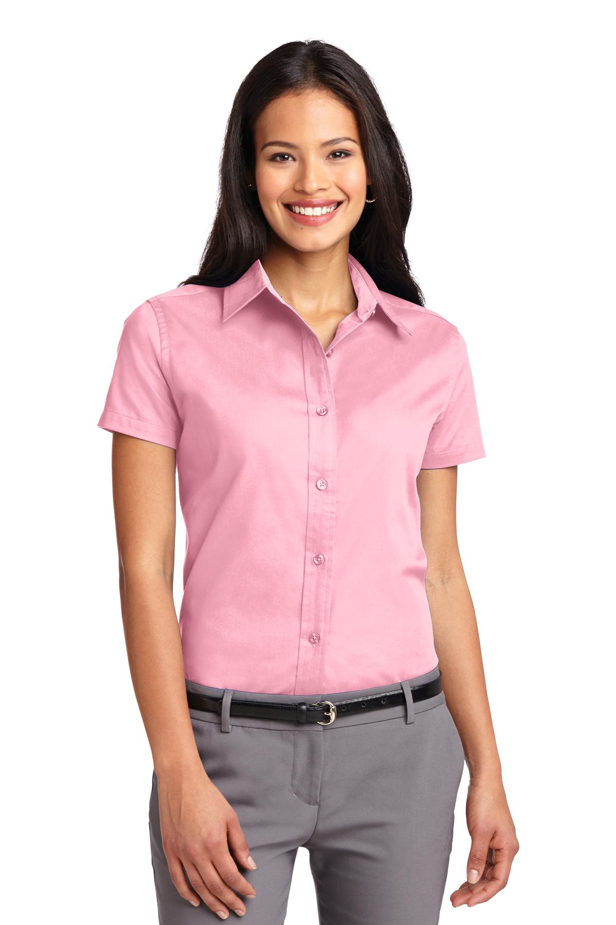 Port Authority Ladies Short Sleeve Easy Care  Shirt.  L508 3 of 3