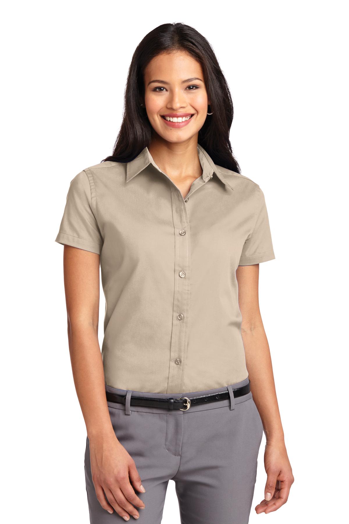 Port Authority Ladies Short Sleeve Easy Care  Shirt.  L508 3 of 3
