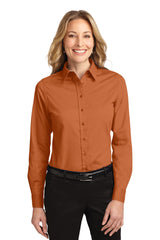 Port Authority Ladies Long Sleeve Easy Care Shirt.  L608 3 of 3