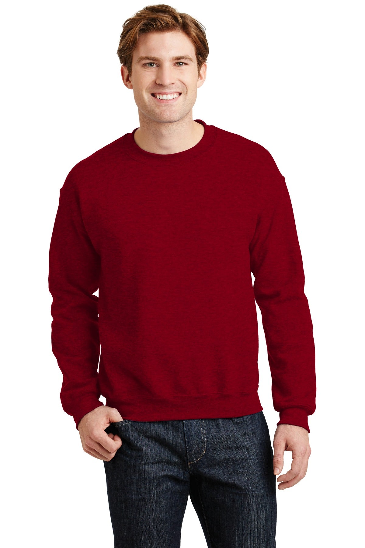 Gildan Men's Heavy Blend Crewneck Sweatshirt 2 of 3 Gildan