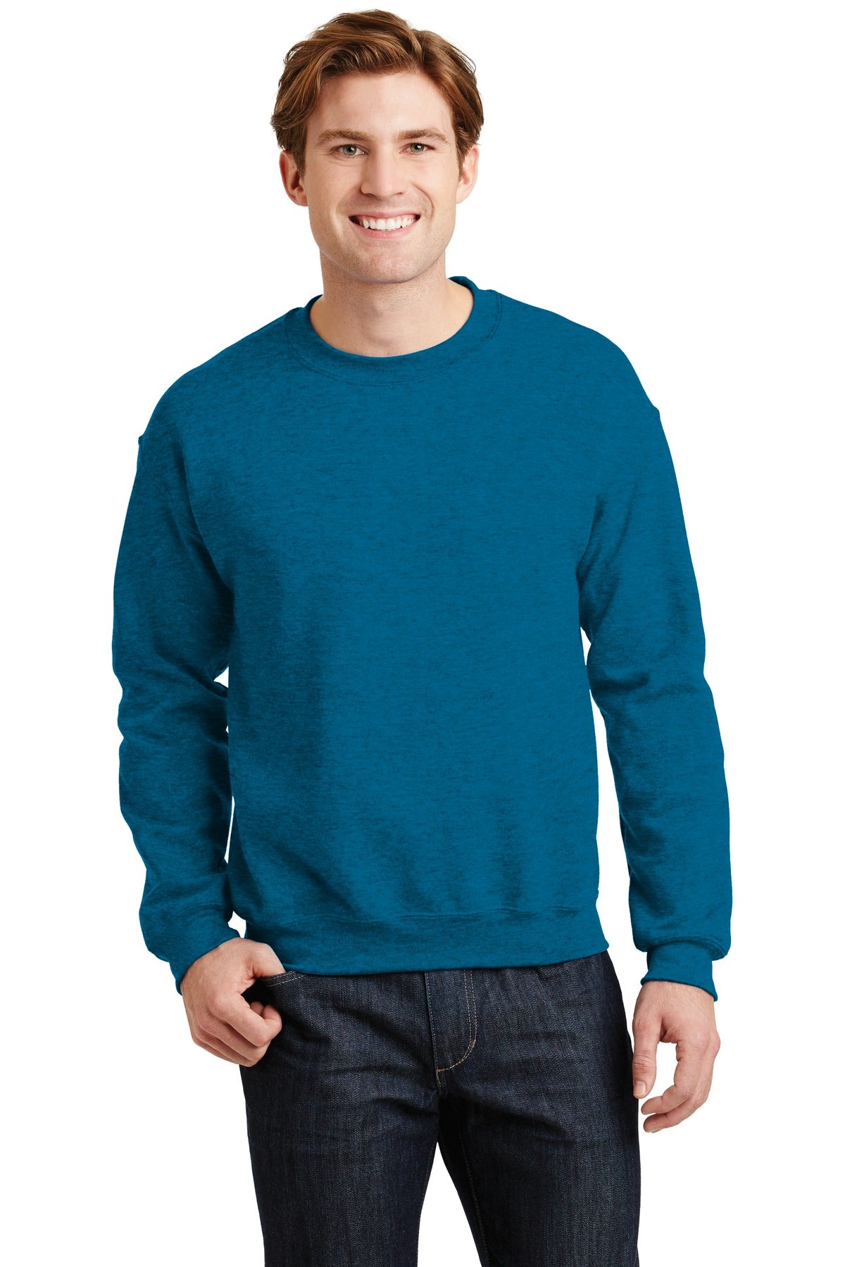 Gildan Men's Heavy Blend Crewneck Sweatshirt 2 of 3 Gildan