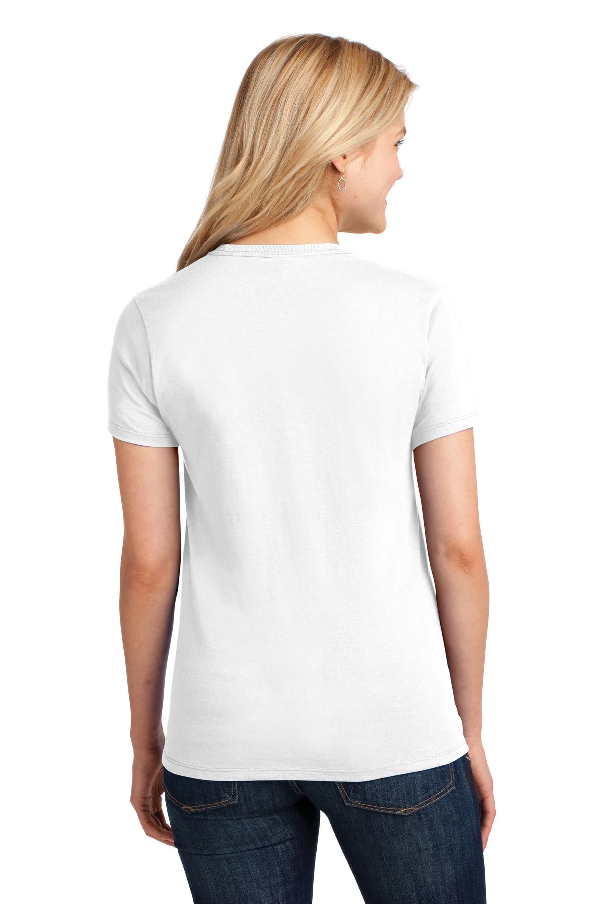 Port & Company Women's Core Cotton Tee. LPC54 3 of 3
