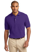 Port Authority Men's Heavyweight Cotton Pique Polo.  K420 2 of 2