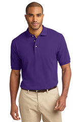 Port Authority Men's Heavyweight Cotton Pique Polo.  K420 2 of 2