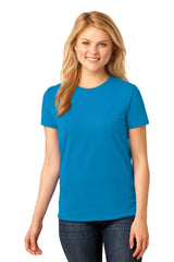 Port & Company Women's Core Cotton Tee. LPC54 3 of 3