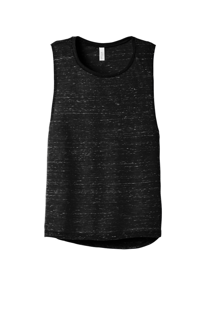 BELLA+CANVAS Women's Flowy Scoop Muscle Tank. BC8803 2 of 2 Bella + Canvas
