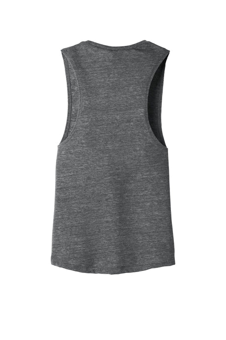 BELLA+CANVAS Women's Flowy Scoop Muscle Tank. BC8803 2 of 2 Bella + Canvas