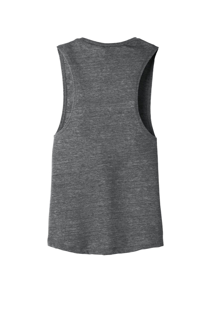 BELLA+CANVAS Women's Flowy Scoop Muscle Tank. BC8803 2 of 2 Bella + Canvas
