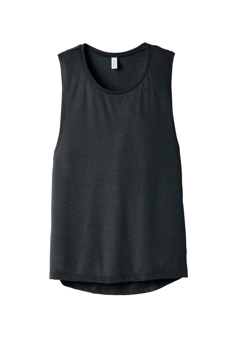 BELLA+CANVAS Women's Flowy Scoop Muscle Tank. BC8803 2 of 2 Bella + Canvas