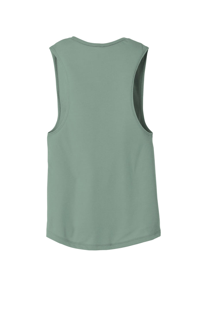 BELLA+CANVAS Women's Flowy Scoop Muscle Tank. BC8803 2 of 2 Bella + Canvas