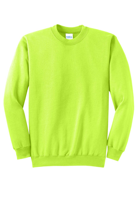 Port & Company Men's Core Fleece Crewneck Sweatshirt. PC78 1of2 Port & Company