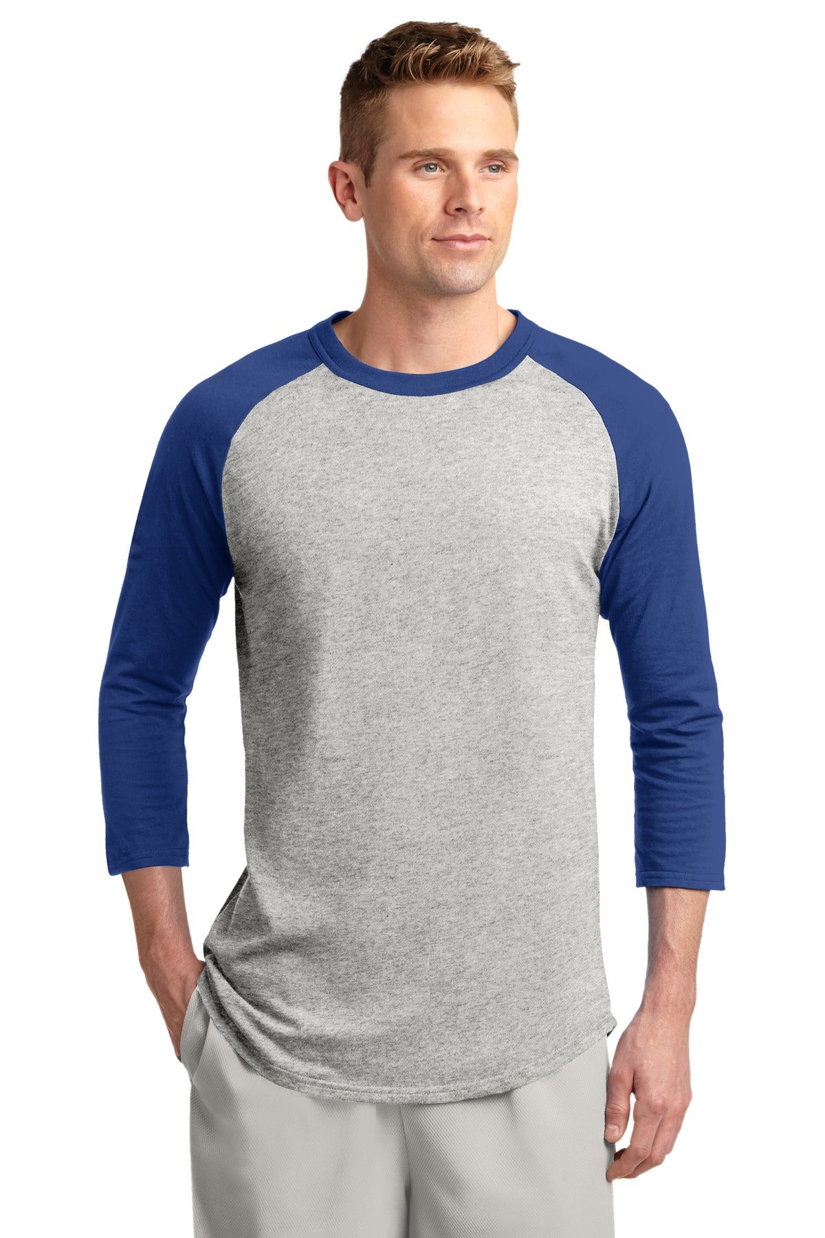 Sport-Tek Men's Colorblock Raglan Jersey