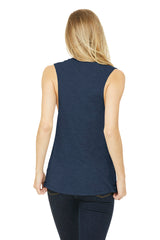 BELLA+CANVAS Women's Flowy Scoop Muscle Tank. BC8803 2 of 2 Bella + Canvas