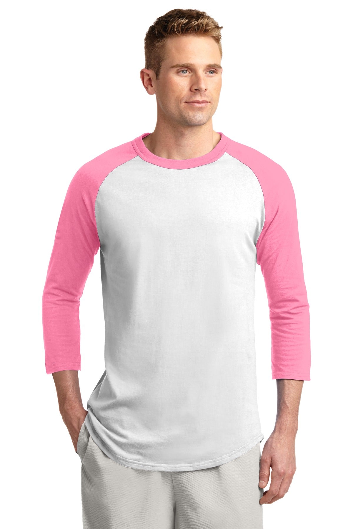 Sport-Tek Men's Colorblock Raglan Jersey