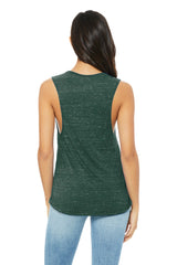 BELLA+CANVAS Women's Flowy Scoop Muscle Tank. BC8803 2 of 2 Bella + Canvas