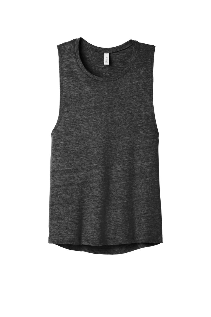 BELLA+CANVAS Women's Flowy Scoop Muscle Tank. BC8803 2 of 2 Bella + Canvas