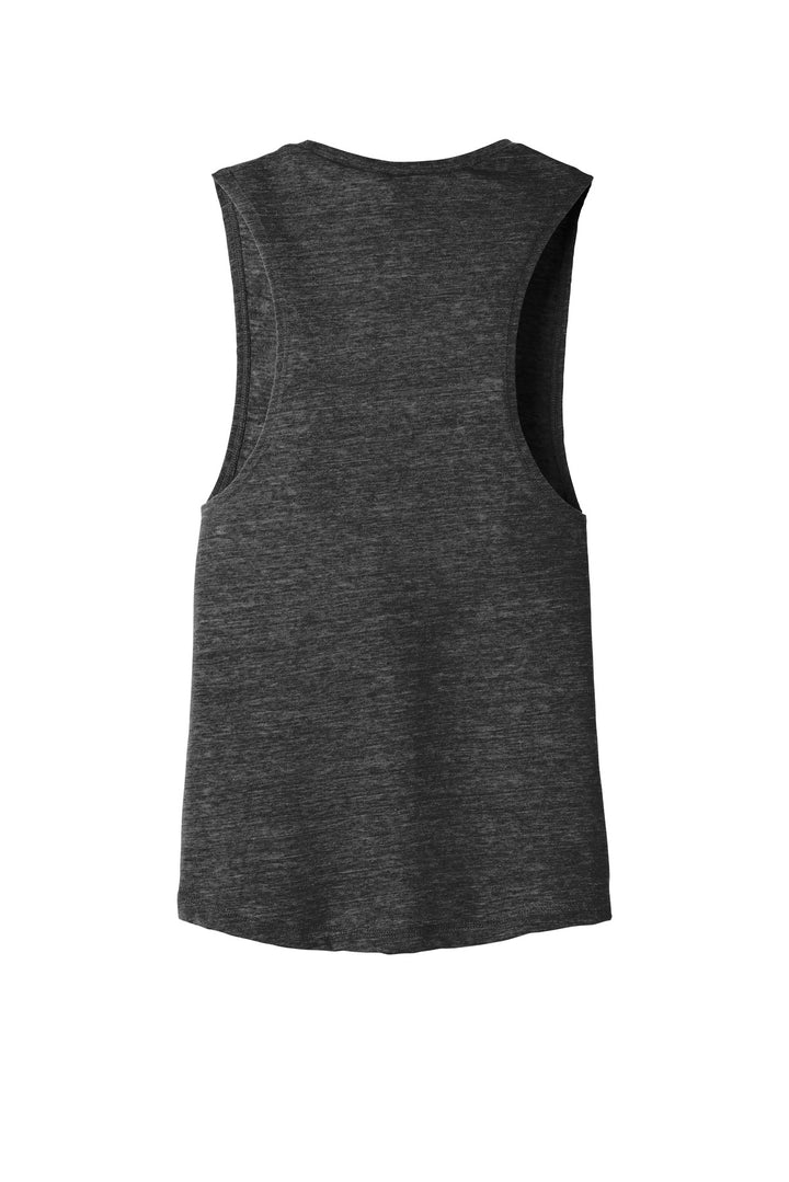 BELLA+CANVAS Women's Flowy Scoop Muscle Tank. BC8803 2 of 2 Bella + Canvas