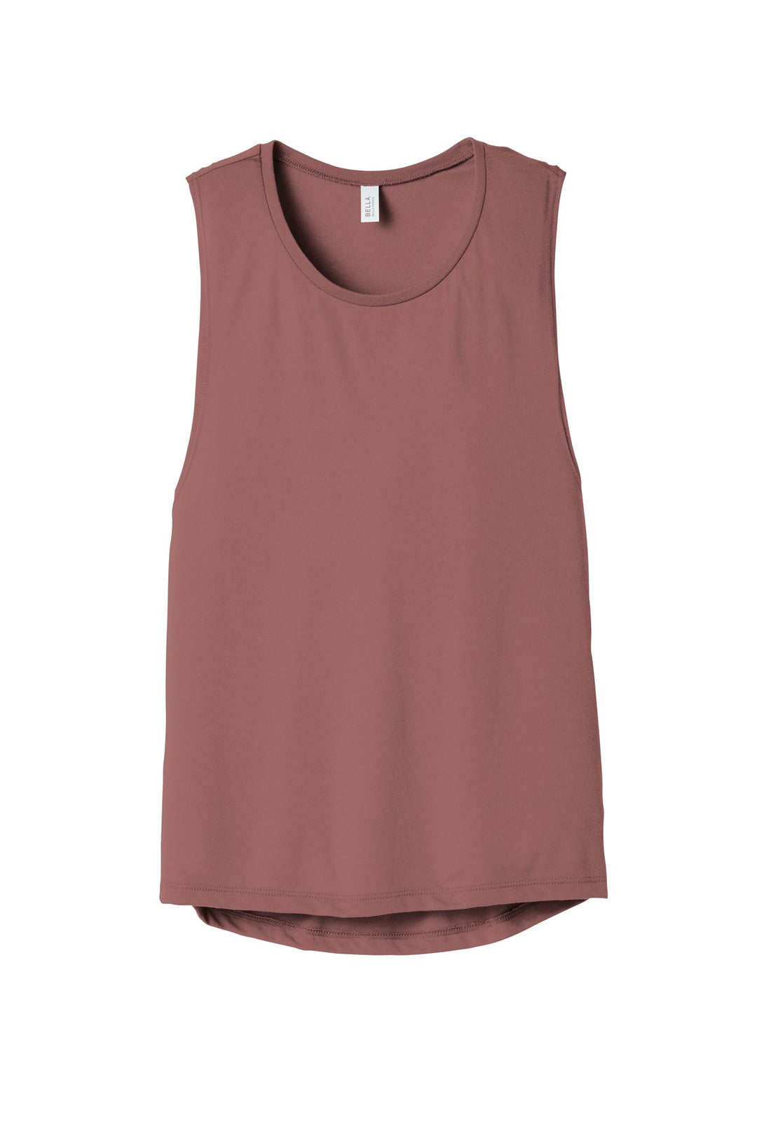 BELLA+CANVAS Women's Flowy Scoop Muscle Tank. BC8803 2 of 2 Bella + Canvas