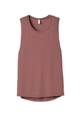 BELLA+CANVAS Women's Flowy Scoop Muscle Tank. BC8803 2 of 2 Bella + Canvas