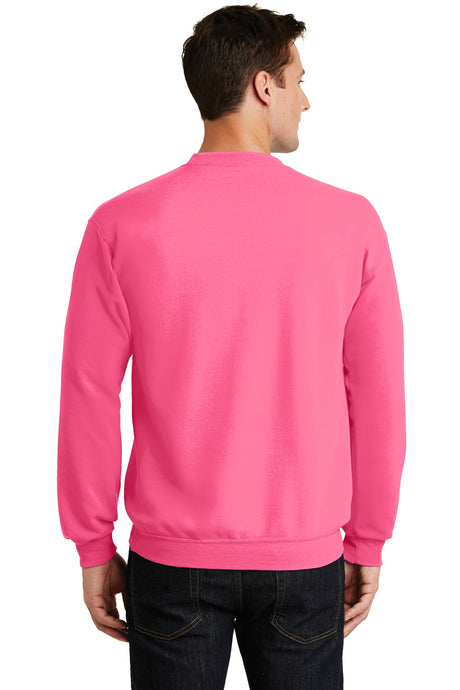 Port & Company Men's Core Fleece Crewneck Sweatshirt. PC78 1of2 Port & Company