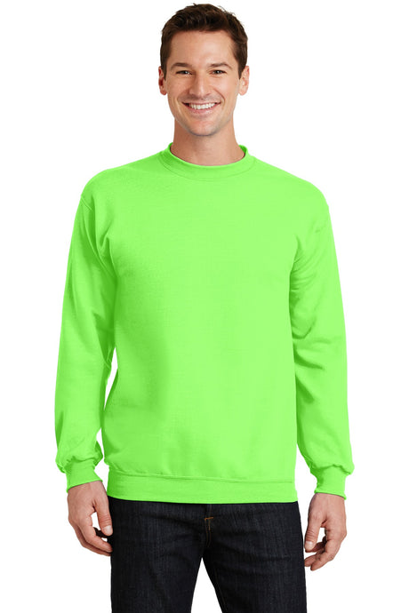 Port & Company Men's Core Fleece Crewneck Sweatshirt. PC78 1of2 Port & Company