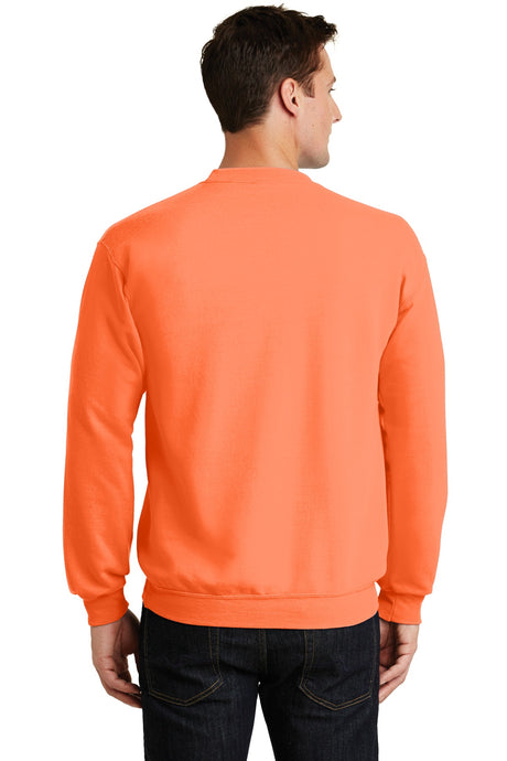 Port & Company Men's Core Fleece Crewneck Sweatshirt. PC78 1of2 Port & Company