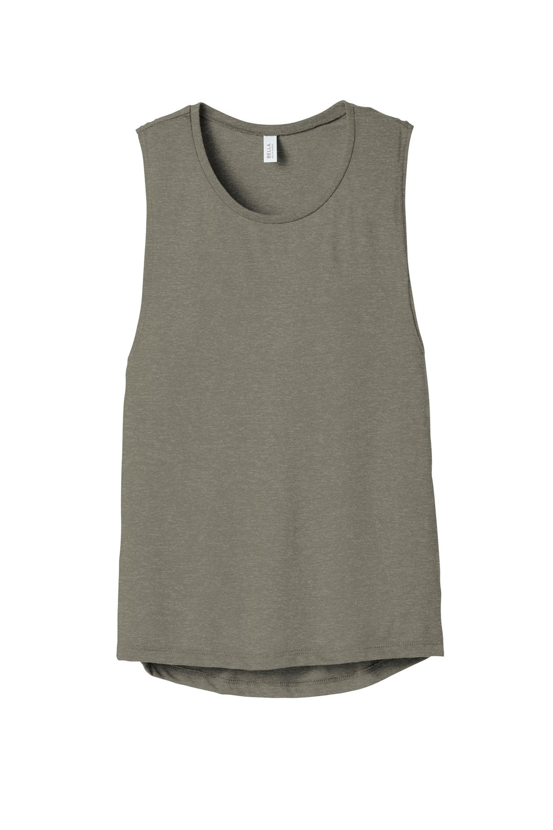 BELLA+CANVAS Women's Flowy Scoop Muscle Tank. BC8803 2 of 2 Bella + Canvas