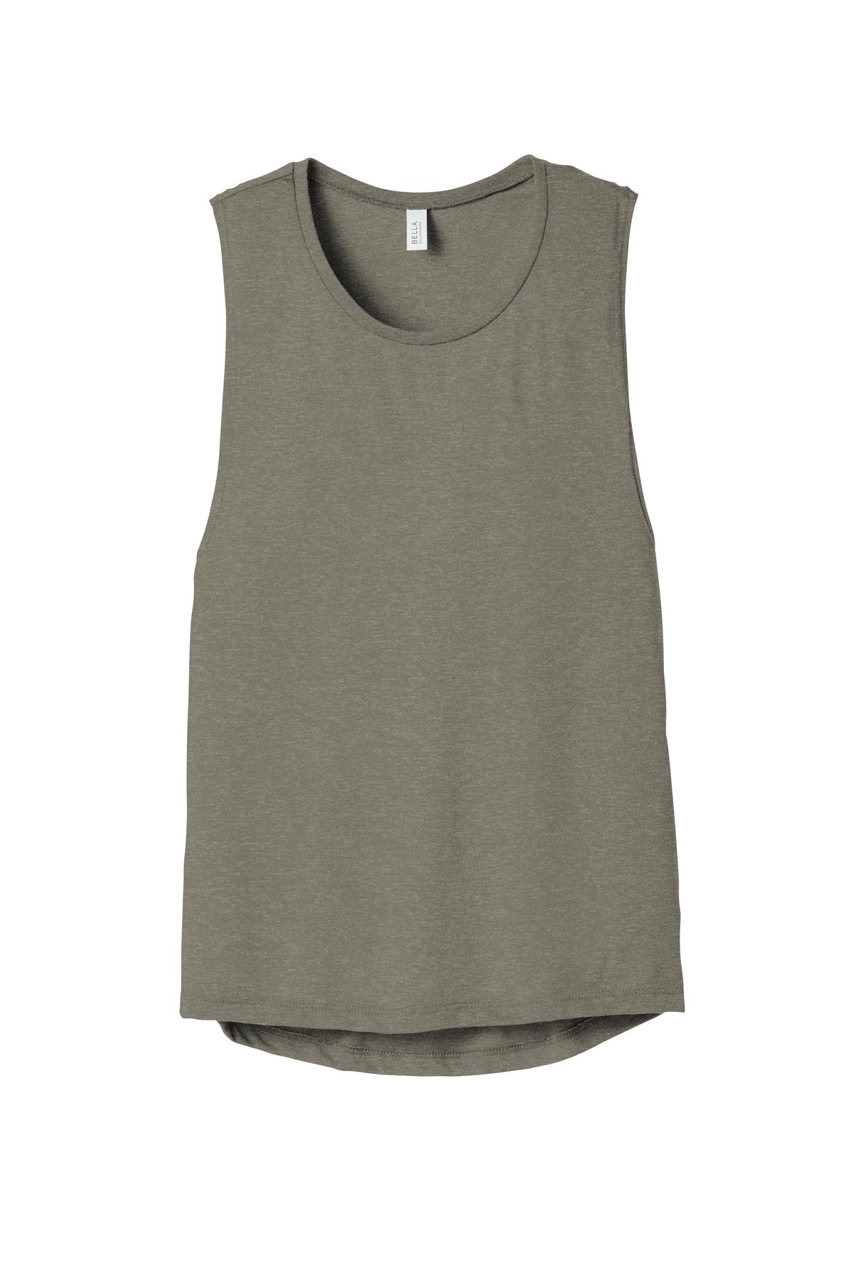 BELLA+CANVAS Women's Flowy Scoop Muscle Tank. BC8803 2 of 2 Bella + Canvas