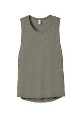 BELLA+CANVAS Women's Flowy Scoop Muscle Tank. BC8803 2 of 2 Bella + Canvas