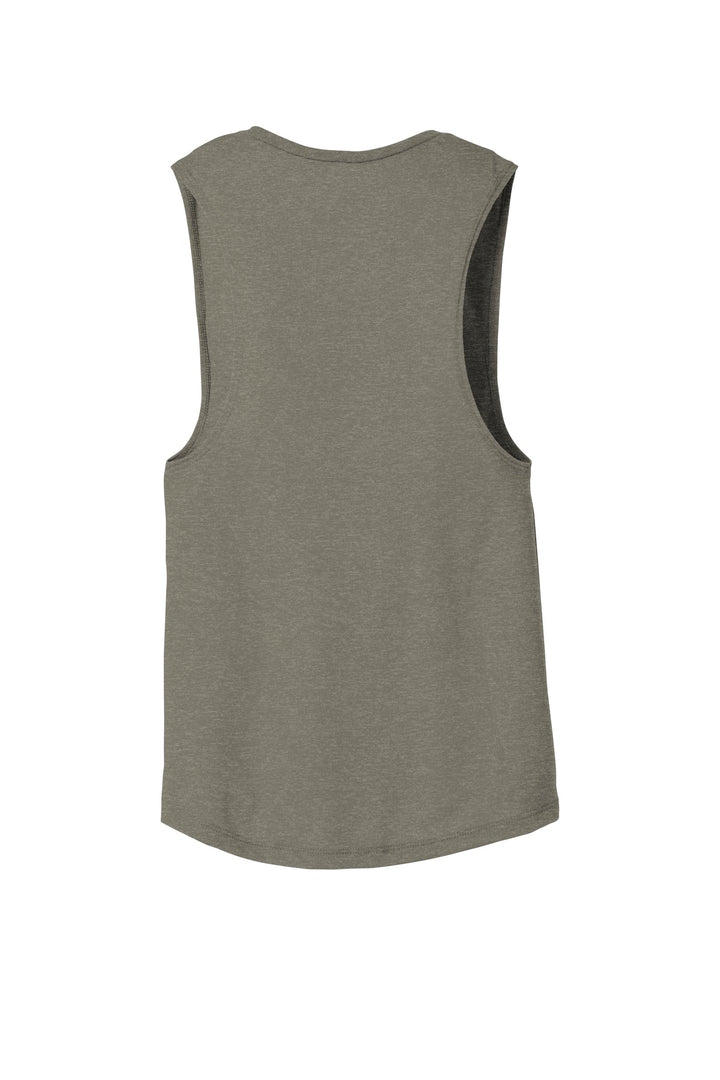 BELLA+CANVAS Women's Flowy Scoop Muscle Tank. BC8803 2 of 2 Bella + Canvas