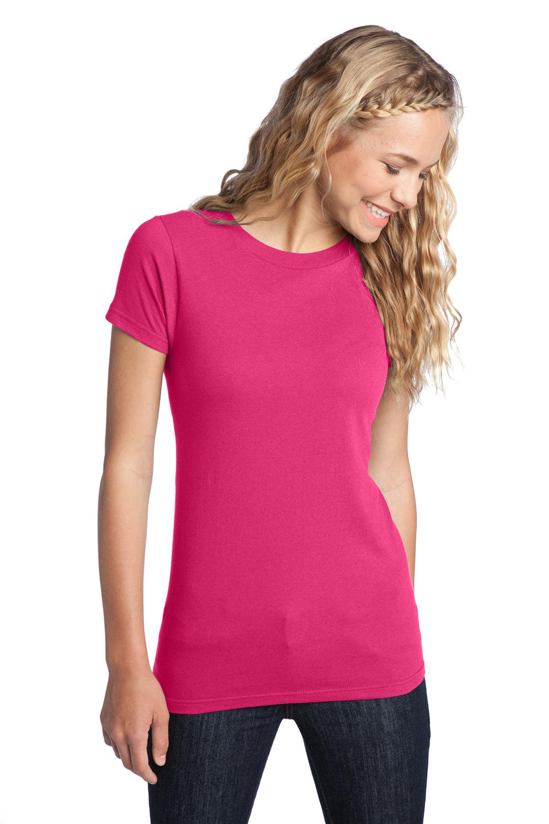 District Women's Fitted The Concert Tee DT5001 1of2 District