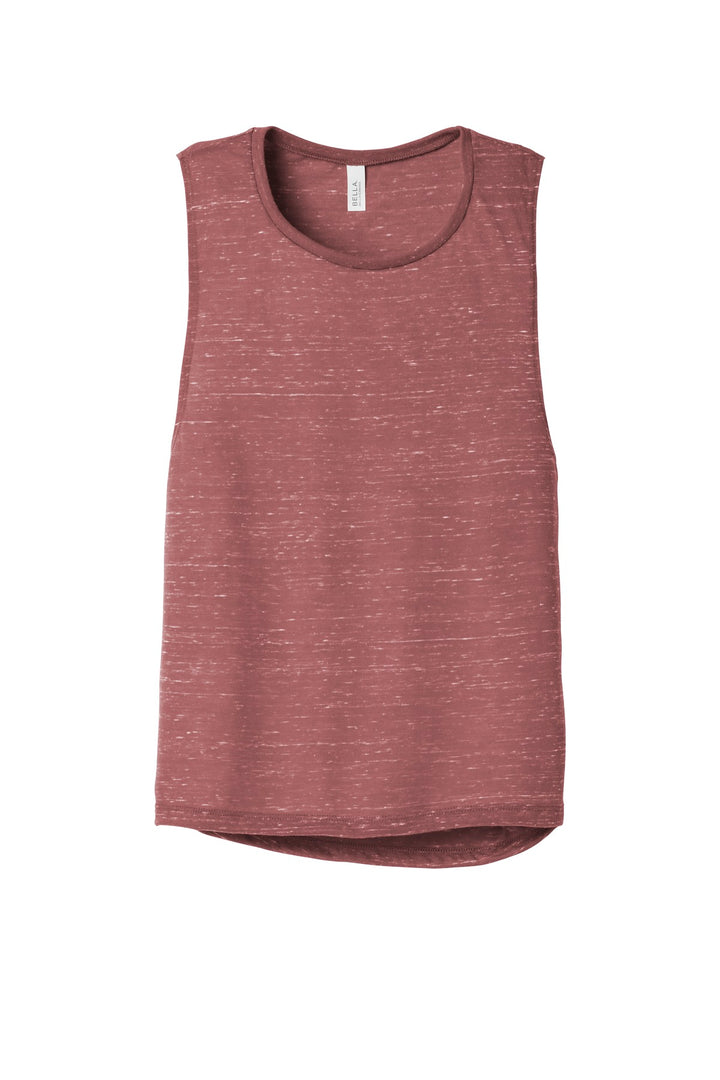 BELLA+CANVAS Women's Flowy Scoop Muscle Tank. BC8803 2 of 2 Bella + Canvas
