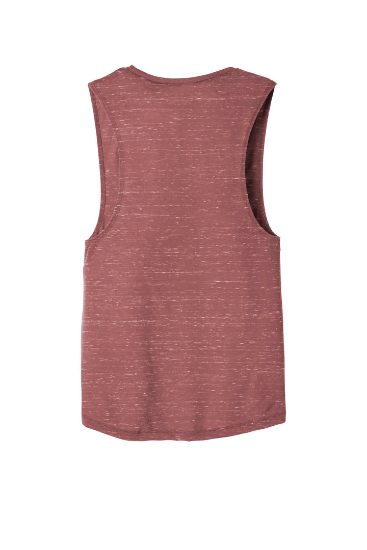 BELLA+CANVAS Women's Flowy Scoop Muscle Tank. BC8803 2 of 2 Bella + Canvas