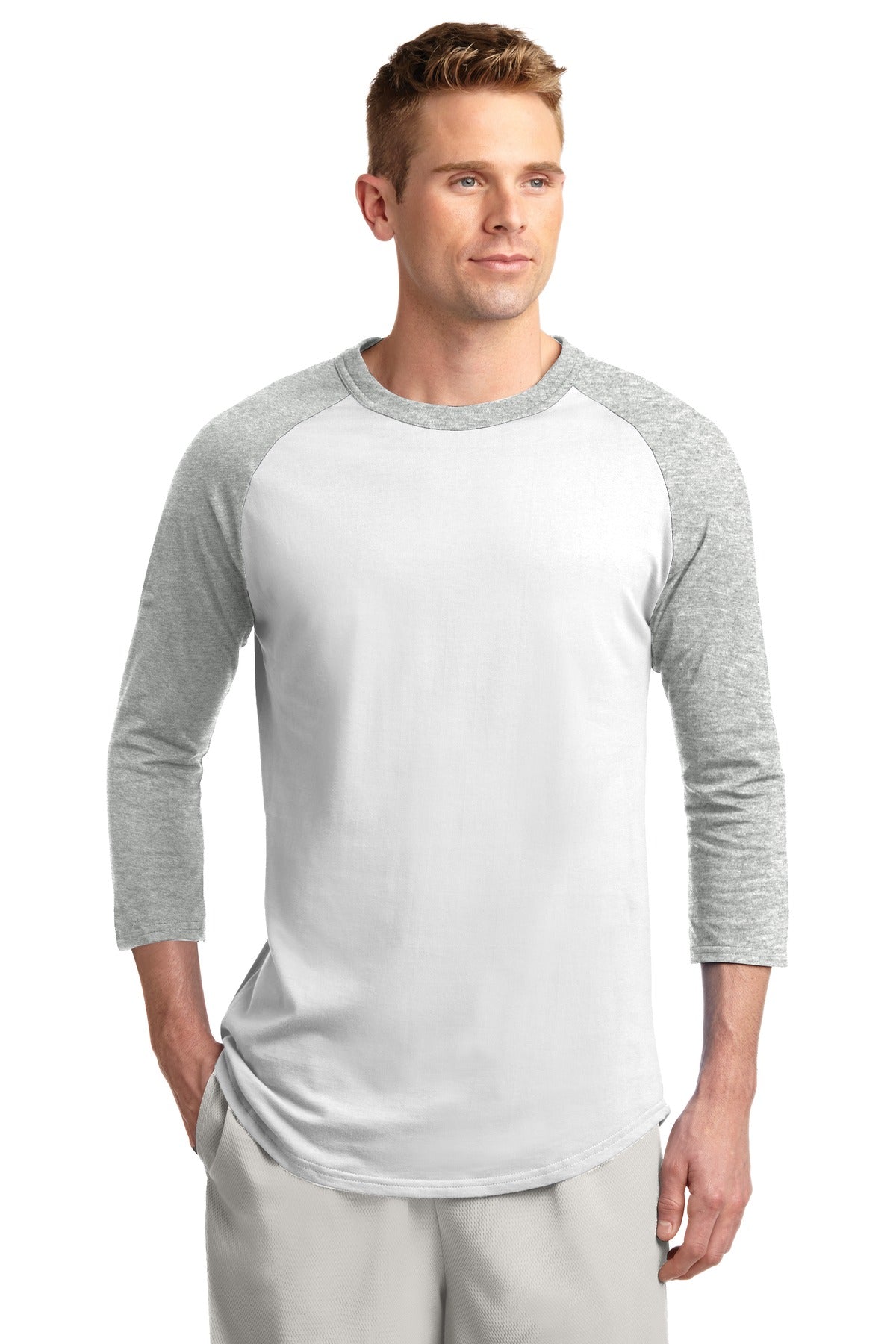 Sport-Tek Men's Colorblock Raglan Jersey